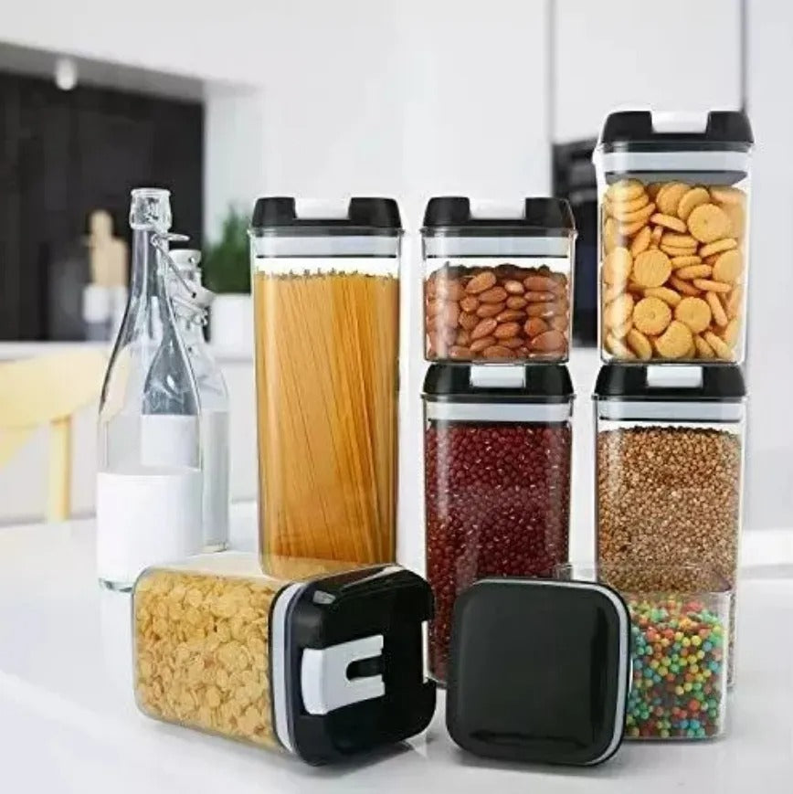 Organizador de alimentos hermético x7 unidades