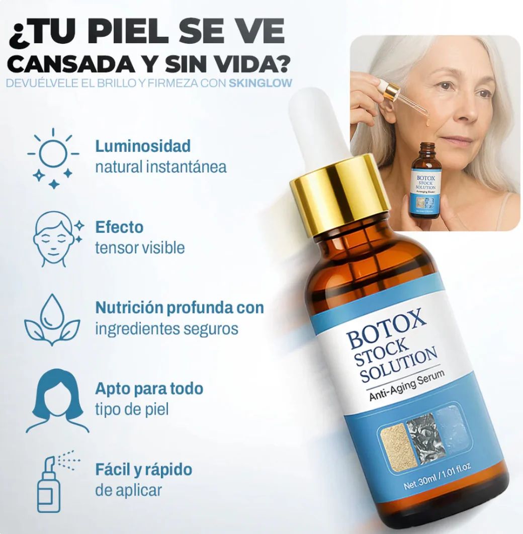 2x1 ENVÍO GRATIS - BOTOX FACIAL PARA ARRUGAS