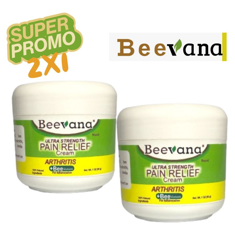 Beevana Crema para dolores y articulaciones 2x1