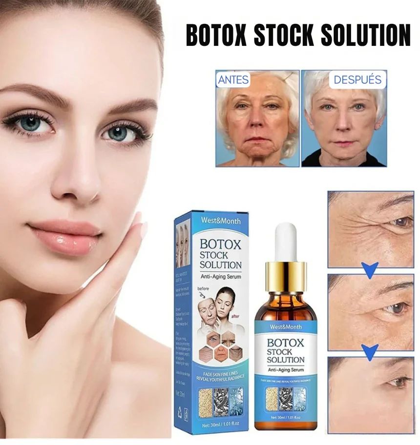 2x1 ENVÍO GRATIS - BOTOX FACIAL PARA ARRUGAS