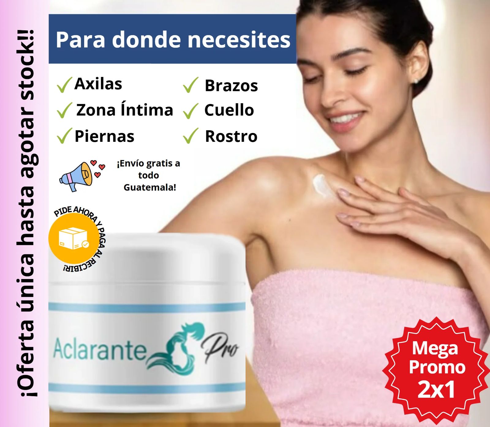 ✨ CREMA ACLARANTE 2x1✨