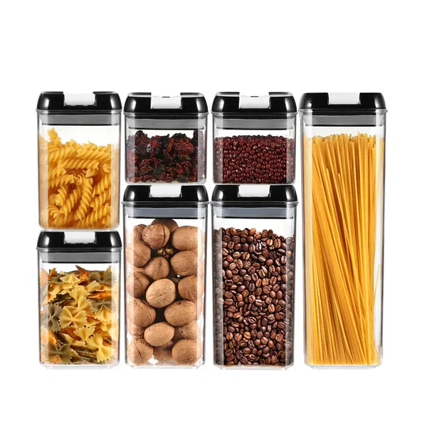 Organizador de alimentos hermético x7 unidades